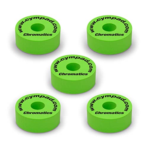 Cympad CS15/5-G Chromatics Cymbal Set 40/15mm, Green