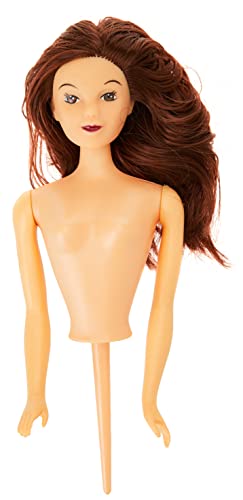 PME Cake Brunette Doll Pick, for Cake Decorating, Standard, Multicolor