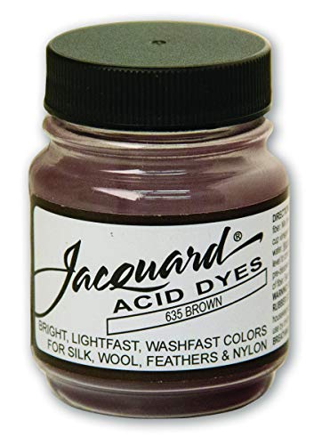 Jacquard Acid Dyes 1/2 Ounce-Brown