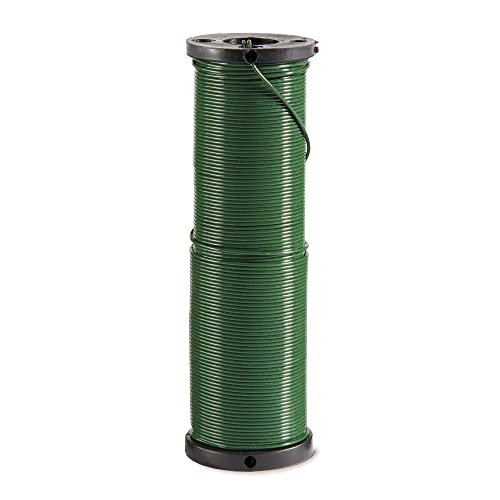 FloraCraft Spooled Floral Wire 26ga, 0.5lb - Green