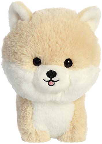 Aurora 02555 Teddy Pets Pomeranian Plush Toy, 7-inch Height