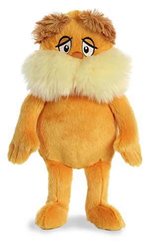 Aurora World the Lorax, Orange, Brown, 12"