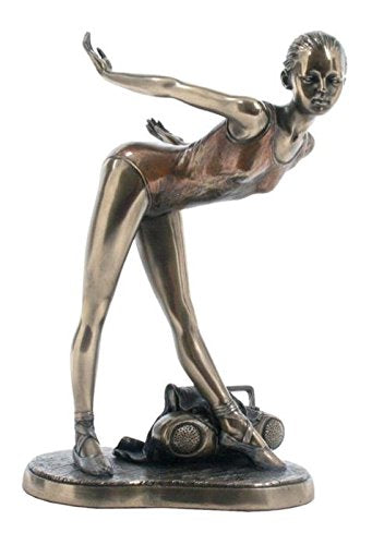 Unicorn Studio 8 Inch Figure Ballerina in Pink Suit Warm Up Decor Gift Collectible