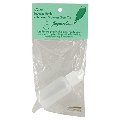 Jacquard, 1/2 fl. oz, Metal Tip.9mm Small Applicator Bottles, none