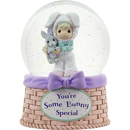 Precious Moments 222101 Youre Some Bunny Special Resin/Glass Musical Snow Globe