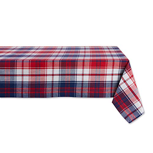 DII Design Americana Plaid Collection Tabletop, Tablecloth, 60x120