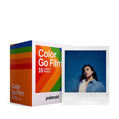 Exertis Polaroid Go Color Film - Double Pack (16 Photos) (6017) - Only Compatible with Polaroid Go Camera