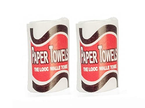Aztec Imports Dollhouse Miniature Paper Towels 2 Pack