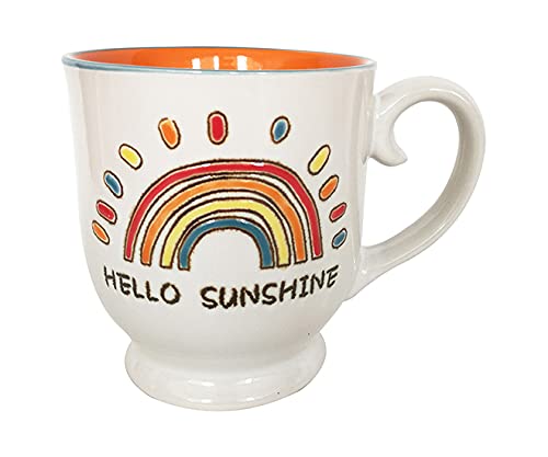 Blue Sky Clayworks Clayworks Hello Sunshine 17 Oz Mug, Multi