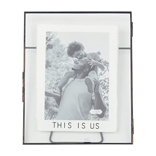 Mud Pie Glass Metal Frame,  4 x 7, This Is Us