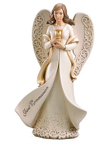 Roman Communion Angel with Chalice, 9 Inch Height