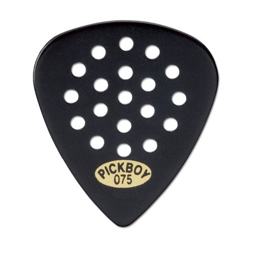 Osiamo Pickboy Pos-a-Grip, Black, Cellulose, 0.75mm, 10 picks