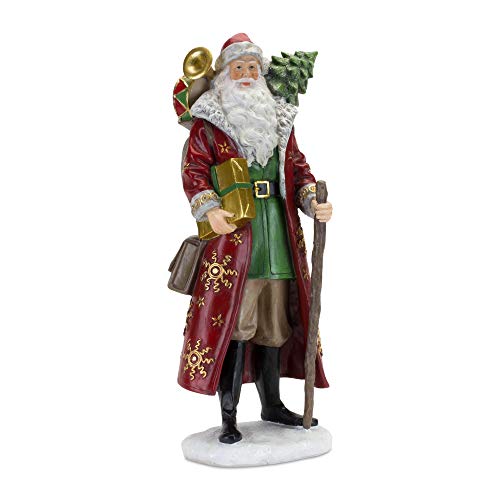 Melrose 83832 Resin Santa Figurine, 18-inch Height