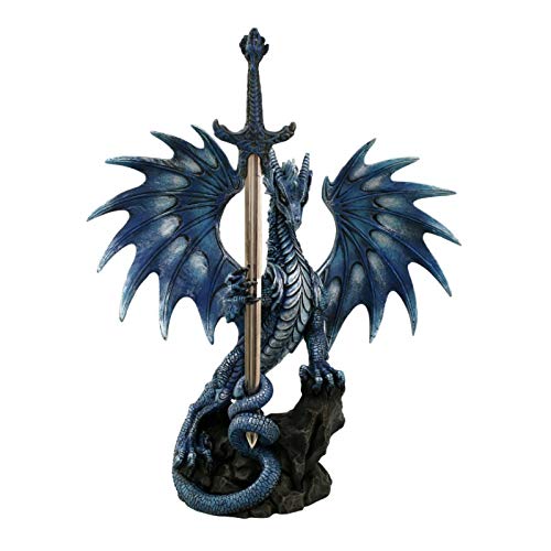 Pacific Trading Giftware Ruth Thompson Official Dragonblade Collectible Series Sea Blade Dragon Letter Opener 8 Inch Tall
