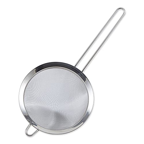 RSVP International Endurance Kitchen Collection, Stainless Steel Mesh Strainer, 7-Inch
