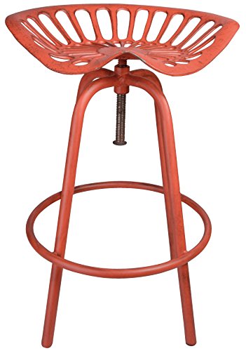 Esschert Design Tractor Chair, Red