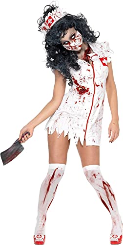 Smiffys - 34132 - Zombie Nurse Halloween Costume - Size Large - US Dress Size - 14 / 16