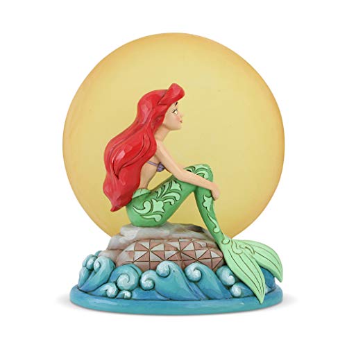 Enesco Disney Traditions by Jim Shore Ariel Sitting on Rock by Moon Figurine