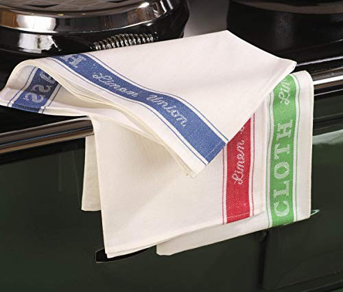 Samuel Lamont Linen Union Glass Cloth Blue