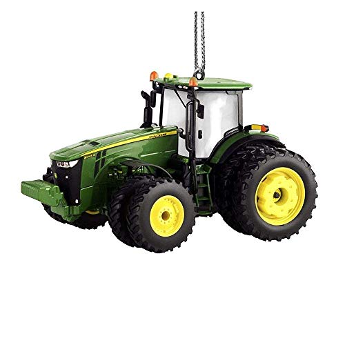 Kurt Adler JR1201 John Deere 8345R Tractor Ornament, Plastic