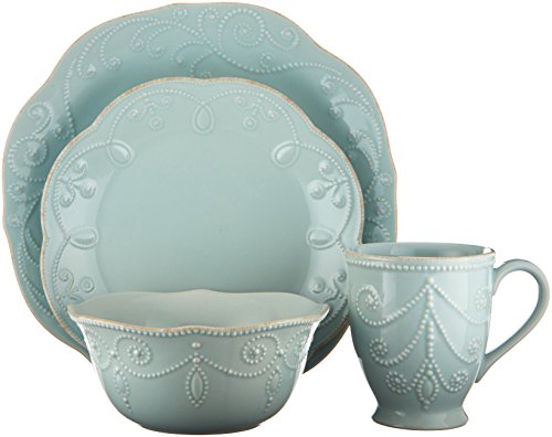 Lenox French Perle 4-Piece Place Setting, Ice Blue - 824431