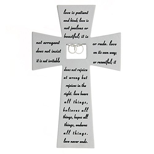 Roman Love Never Ends Wall Cross