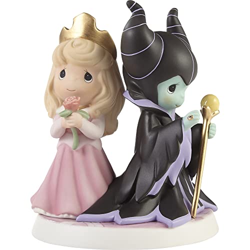 Precious Moments Disney Aurora and Maleficent Figurine