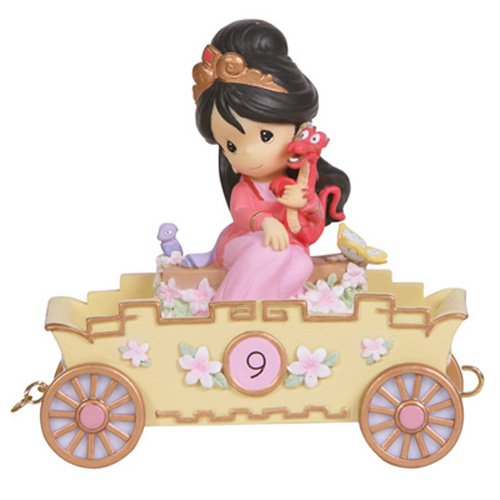 Precious Moments, Disney Showcase Collection,  Nine Is Divine!, Disney Birthday Parade, Age 9, Resin Figurine, 114426