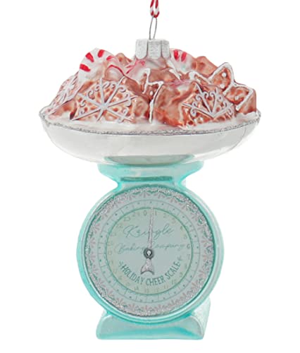 RAZ Imports 4152865 Holiday Sweets Scale Ornament, 4-inch Height