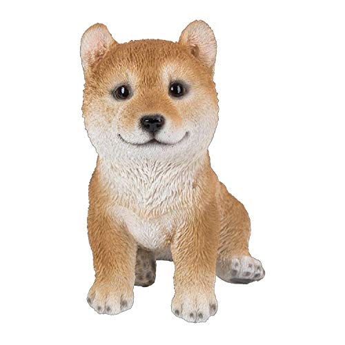 Pacific Trading Giftware Realistic Japanese Doggy Shiba Inu Collectible Figurine Statue