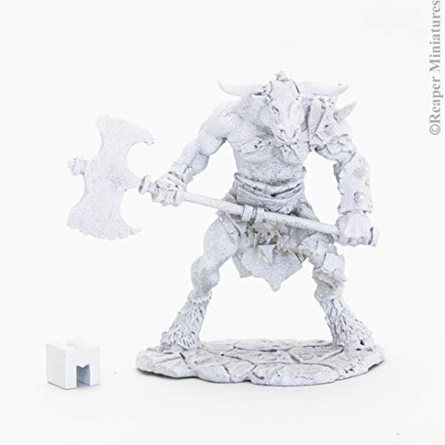 REAPER Miniatures: 03961 - Bloodhoof, Minotaur Dark Heaven Legends Fantasy Metal Miniature