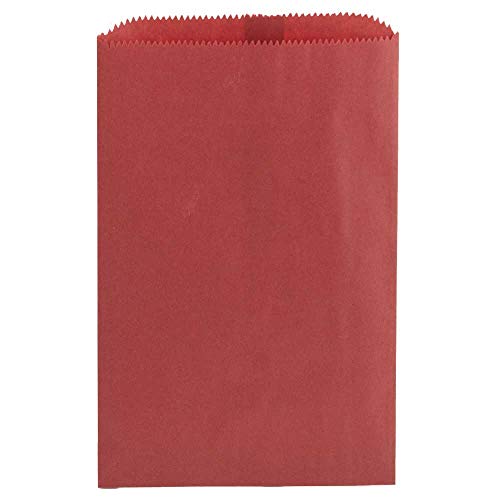 Hygloss Products Paper Bags ‚Äì 100 Pinch Bottom Colorful Arts and Crafts Bags-12x15-Inch, Red