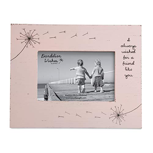 Pavilion Gift Company Friend Like You Pink Rustic 4x6 Picture Frame