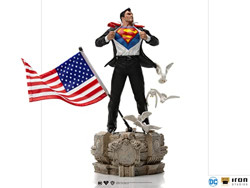 DC Comics Iron Studios: Clark Kent 1/10 Scale | DC Comics | 11" inches Collectible Figure