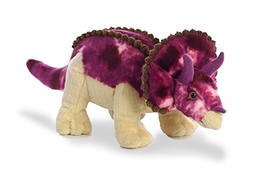 Aurora World Triceratops Dinosaur Plush, 14"