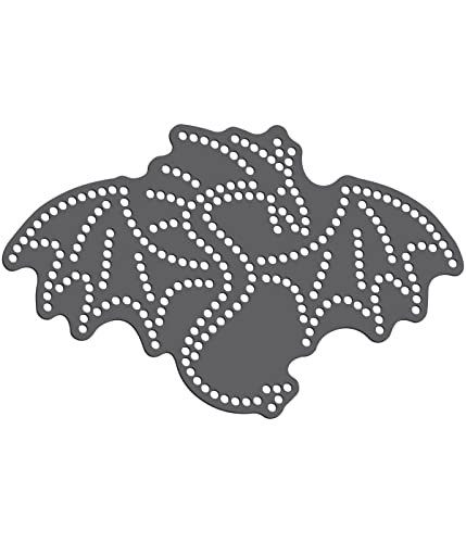 Rhinestone Genie Dragon 8" Magnetic Rhinestone Template, Black