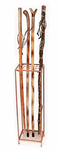 Manual Walking Sticks - Display Stand - Holds Up To 12 Sticks (9 x 7 x 19.75)
