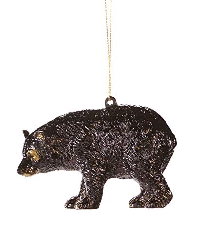 Giftcraft 667700 Bear Ornament, 4.3-inch Length
