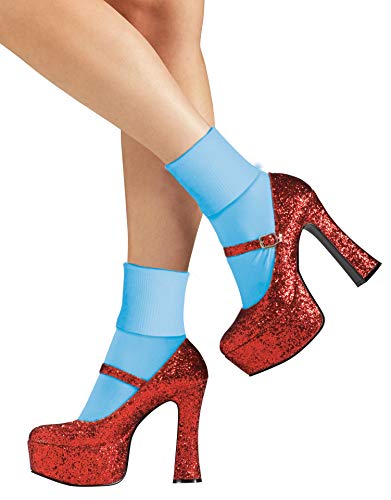 Rubie's Secret Wishes  Women's Wizard of Oz Ruby Slippers, Metallic Red, Large