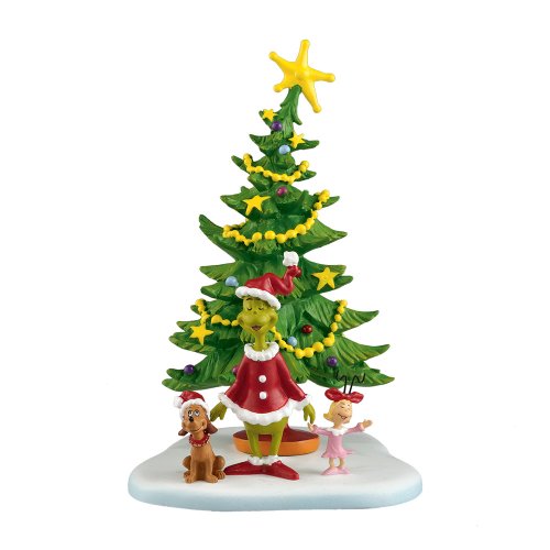 Department 56 Grinch Villages Welcome Christmas Day Accessory Figurine, 5.625 inch (4024836)