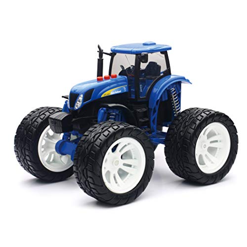 New Ray Toys New Holland T7.315 Monster Tractor with Sound Effects