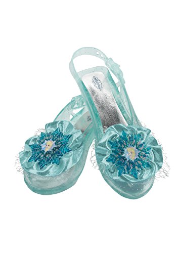 Disguise Disney's Frozen Elsa Shoes Girls Costume, One Size Child