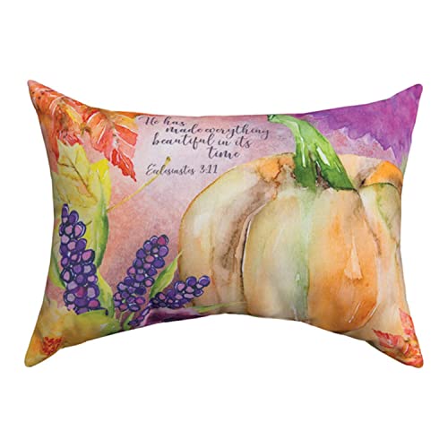 Manual SHGTS Garden Treasures Pillow, 18-inch Length, Multicolor