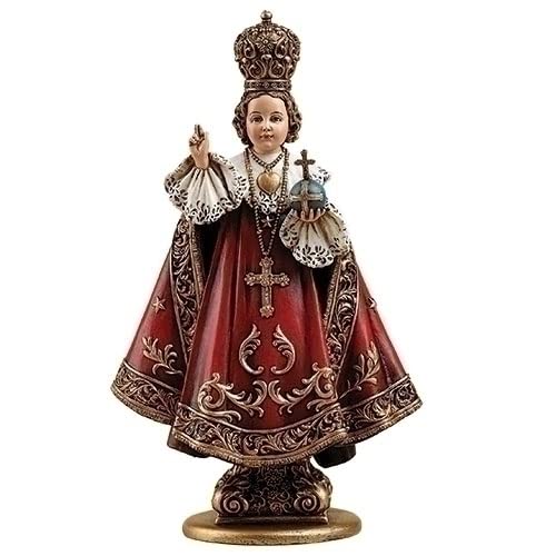 Roman 8" Infant of Prague Statue Jesus Figurine Catholic Gift