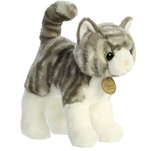 Aurora - Miyoni - 10" Grey Tabby Cat