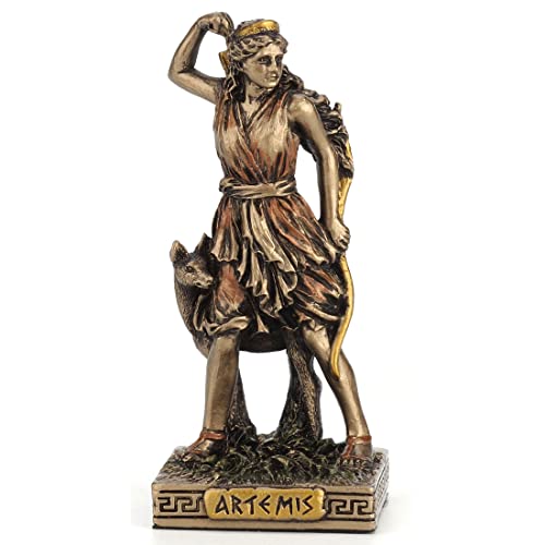 Unicorn Studio Veronese Design Greek Gods Miniature Figurine (Artemis, Bronze)