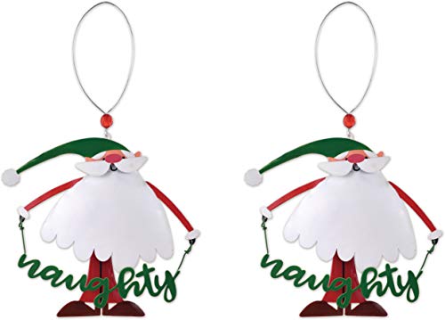Sunset Vista Designs Naughty Gnome Ornament, 8-inch High