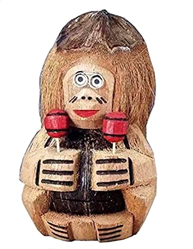 Forum Novelties Coconut Maraca Man Centerpiece Hawaiian Luau Party