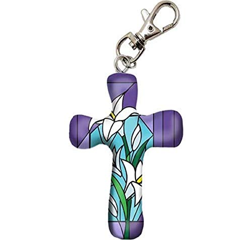 Calypso Studios by First & Main 3" Lily Comforting Clay Cross Clip