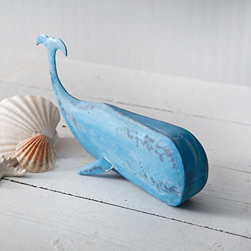 CTW 460363 Decorative Metal Whale, 5.5-inch Height